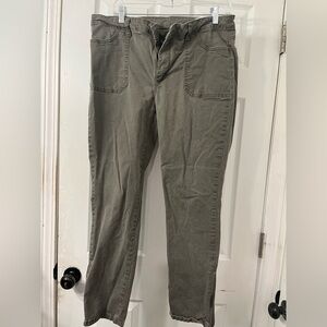 Women’s Olive Green Casual Pants